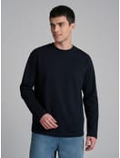 Лонгслив из хлопка с длинным рукавом