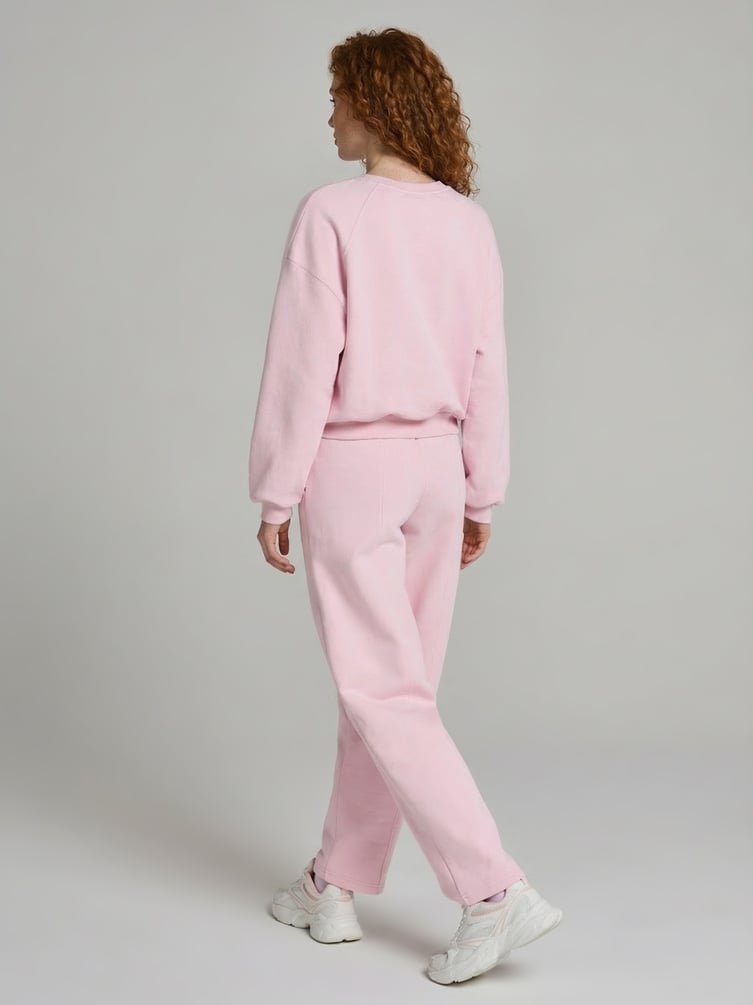 Укороченная толстовка тёплая с начёсом