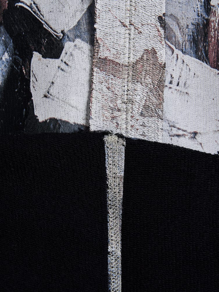 Свитшот оверсайз с принтом Макс Борисов