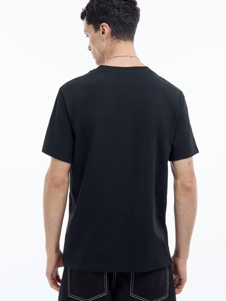 Футболка хлопковая с принтом змеи