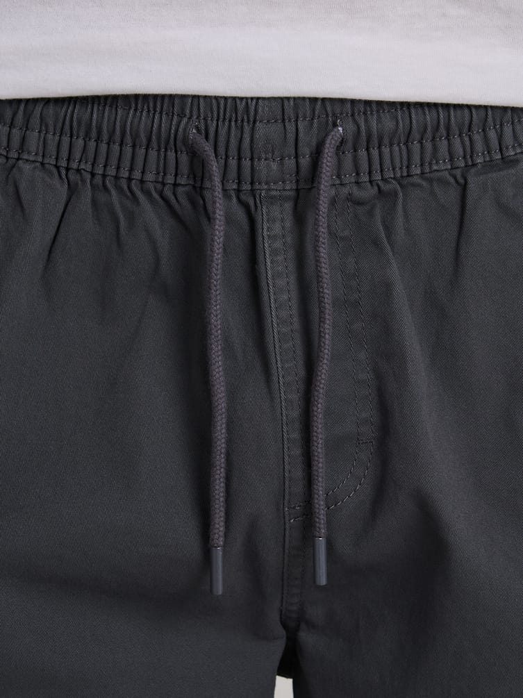 Брюки джоггеры с резинкой по низу