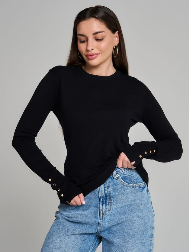 Джемпер трикотажный базовый