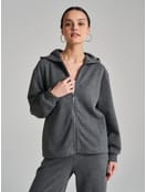 Толстовка с капюшоном трикотажная