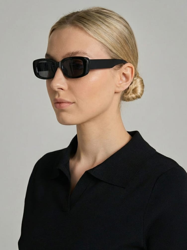 Очки имиджевые прямоугольные