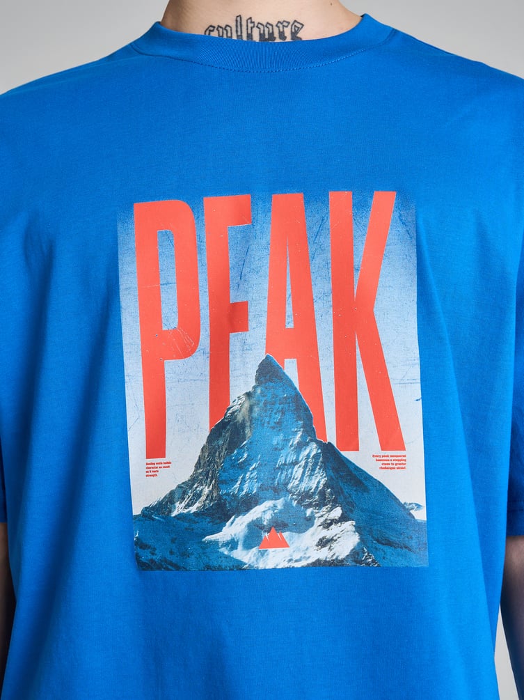 Футболка хлопок с принтом гор