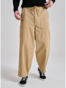 Брюки летние широкие на резинке