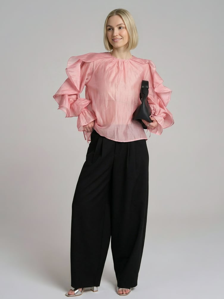 Брюки бананы классические