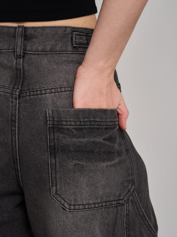 Джинсы широкие Balloon