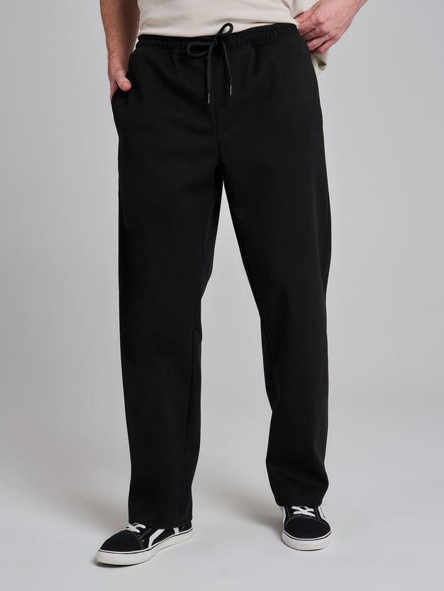 Брюки прямые повседневные без начеса