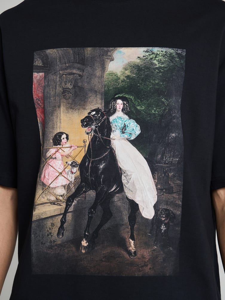 Футболка с принтом картин Третьяковской галереи