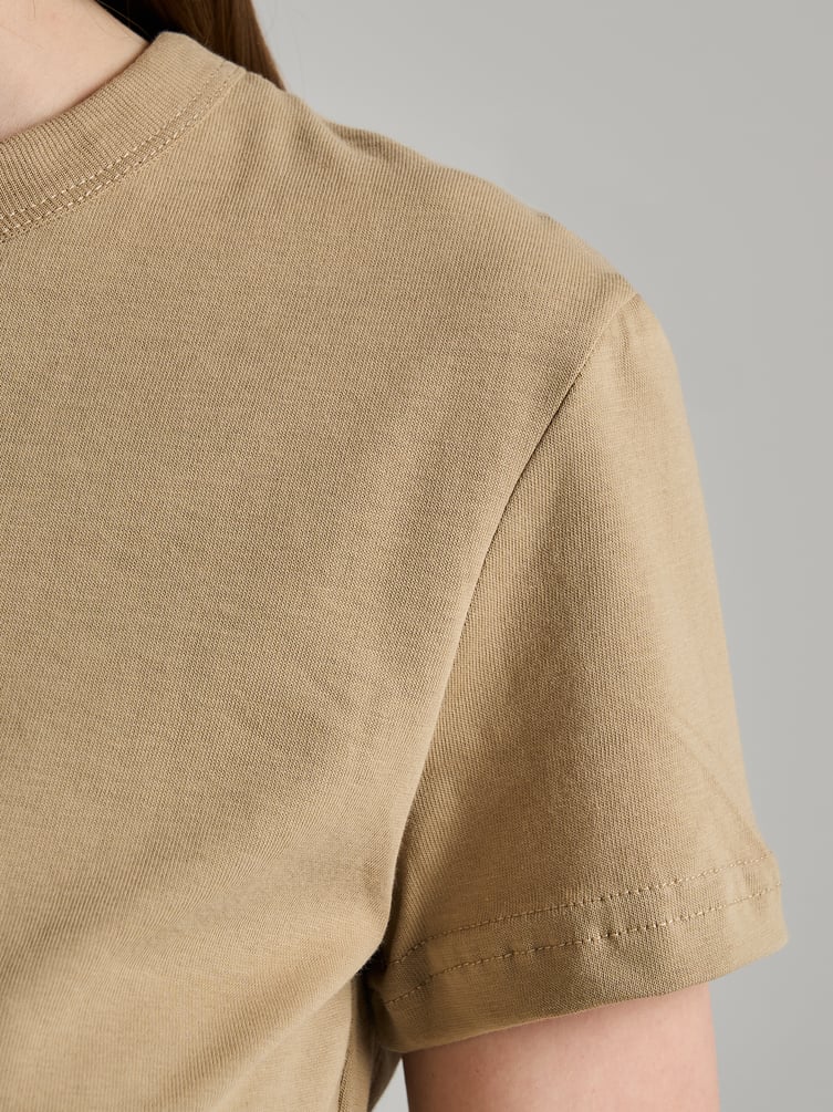 Классическая футболка из хлопка