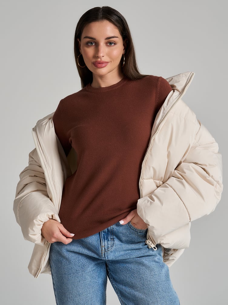 Джемпер трикотажный базовый