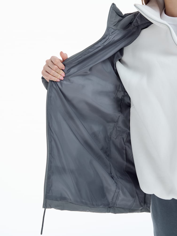 Куртка удлиненная стеганая женская