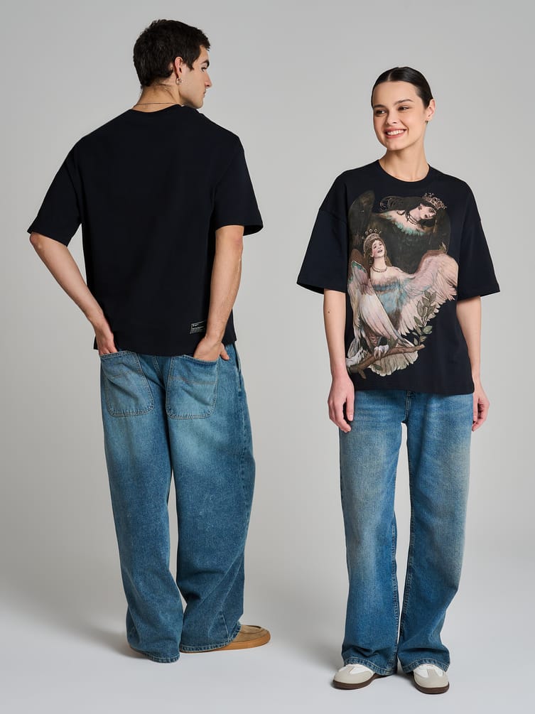 Футболка с принтом картин Третьяковской галереи