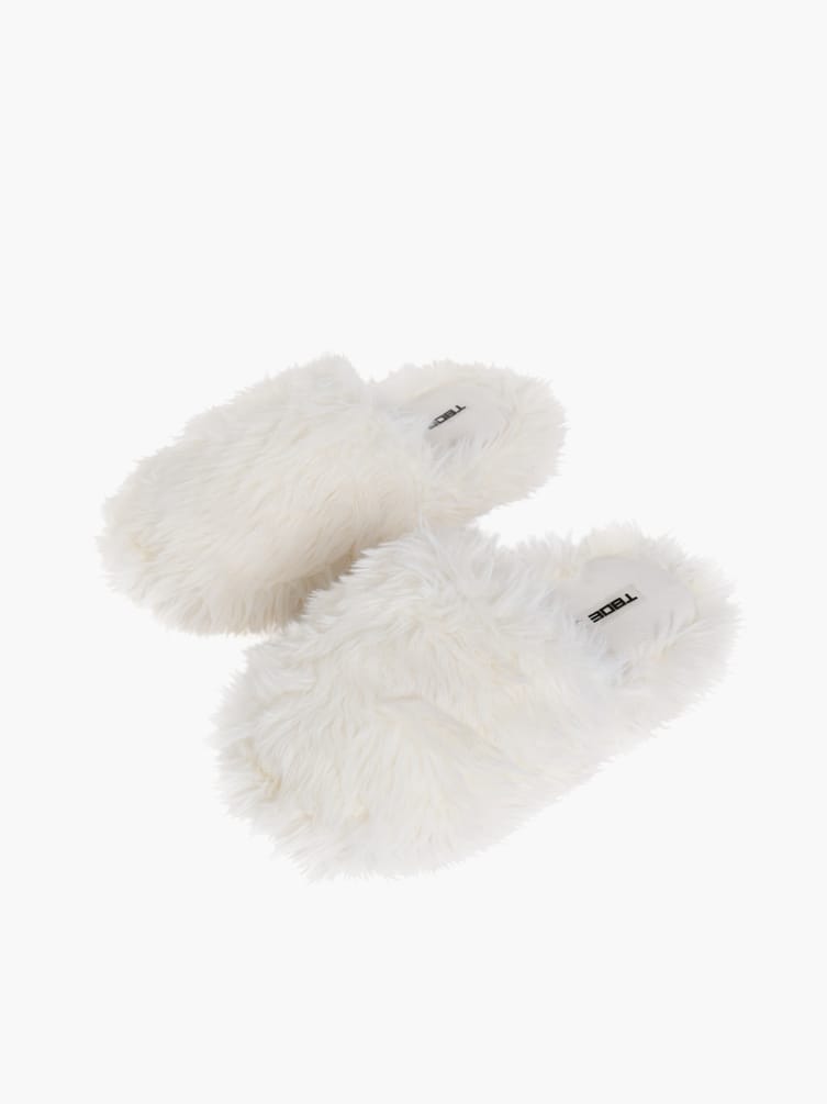 Домашние тапочки плюшевые