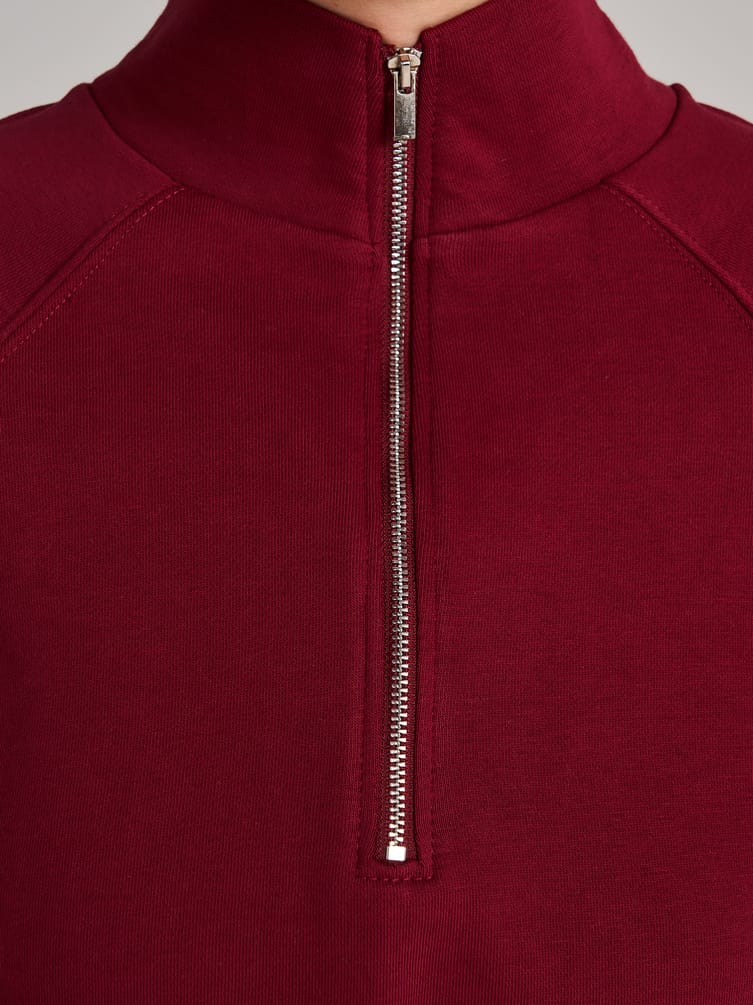 Толстовка Half Zip с высоким горлом