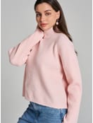 Свитер вязаный теплый