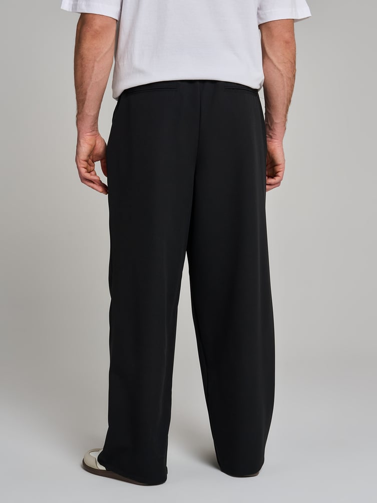 Брюки широкие повседневные