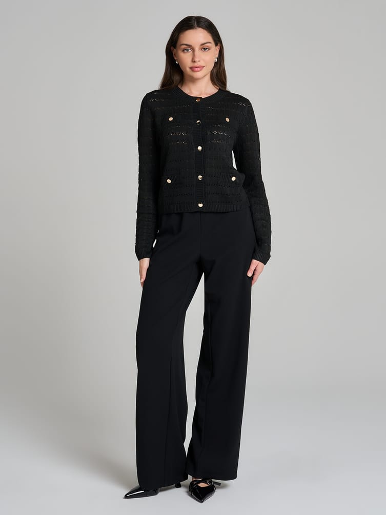 Кардиган вязаный на пуговицах