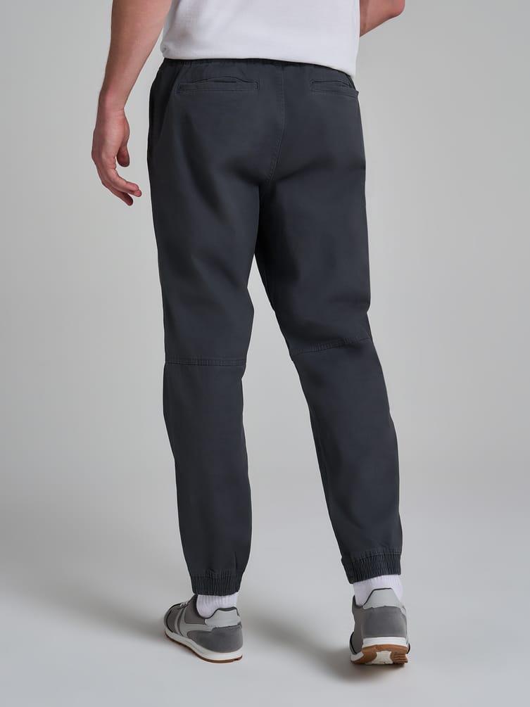 Брюки джоггеры с резинкой по низу