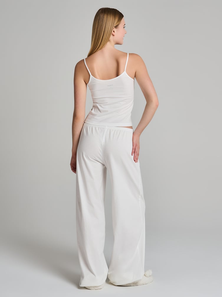 Пижама из хлопка с майкой и брюками