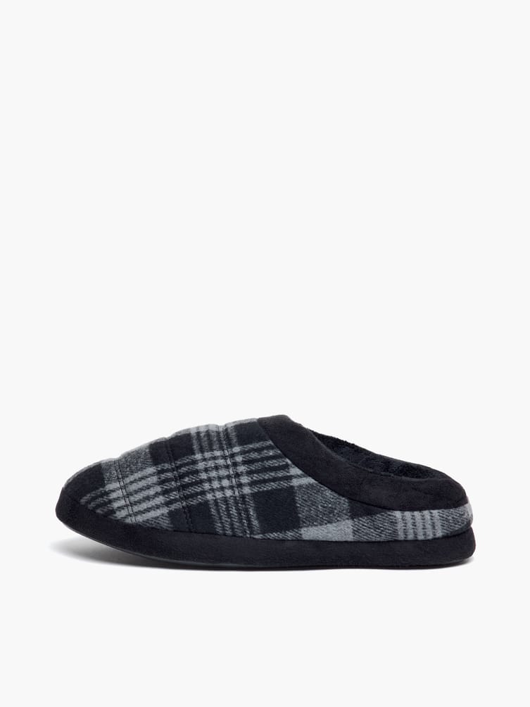 Закрытые тапки в клетку