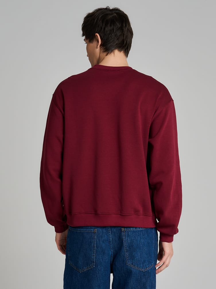 Свитшот свободный без начеса