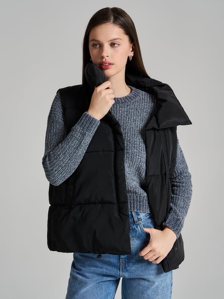 Джемпер трикотажный вязаный