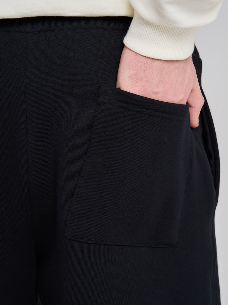 Спортивные широкие брюки с начесом