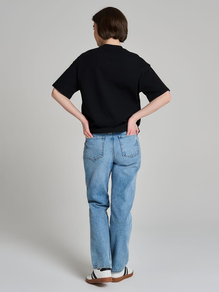 Футболка оверсайз с принтом Мосфильм