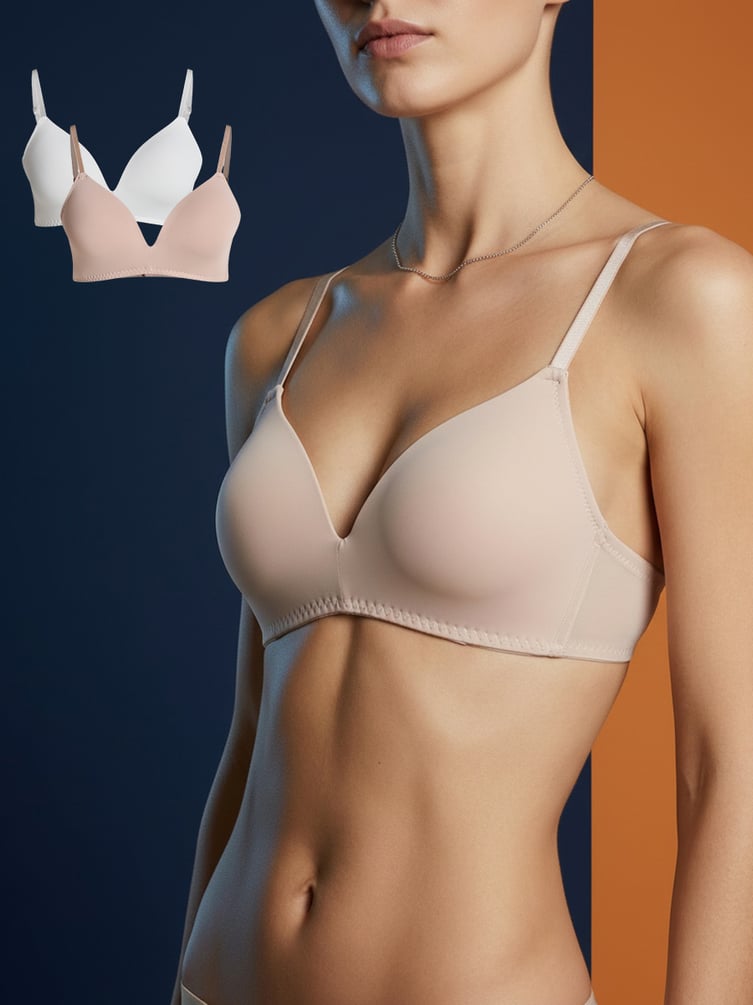 Бюстгальтеры - 2 шт. плотный без косточек