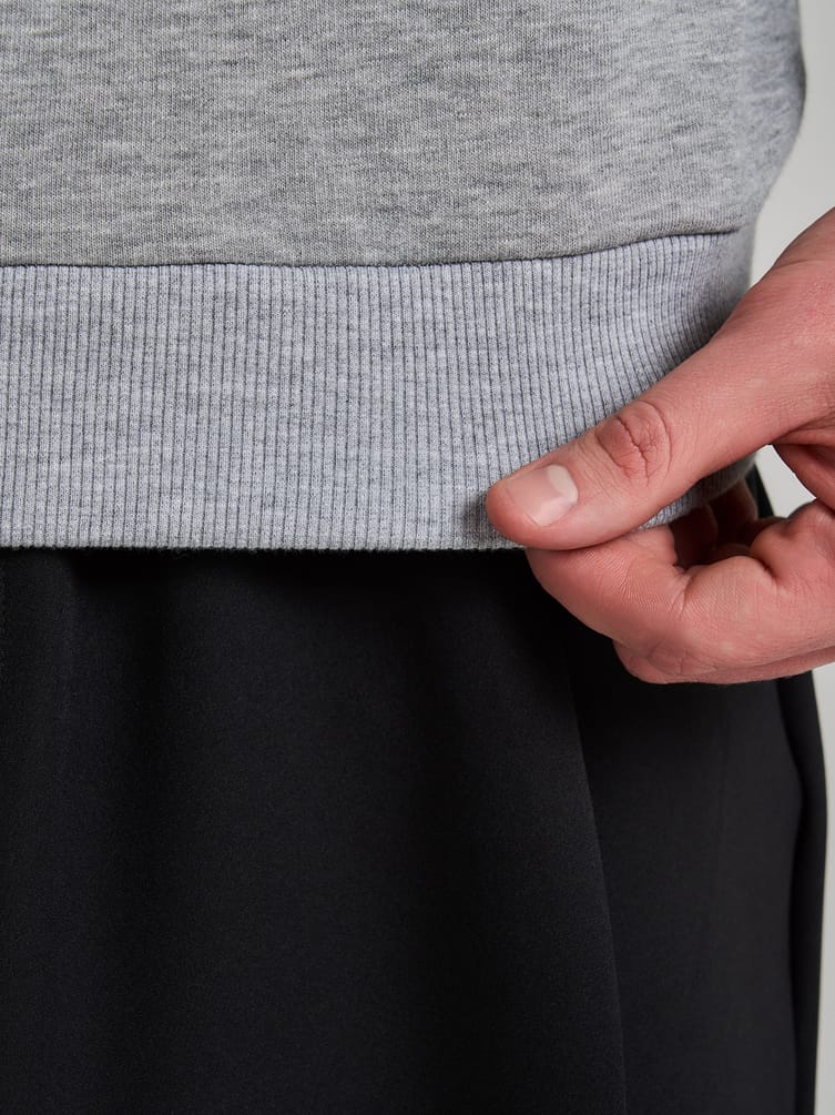 Толстовка Half zip с полузамком