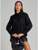 Блузка нарядная с бахромой