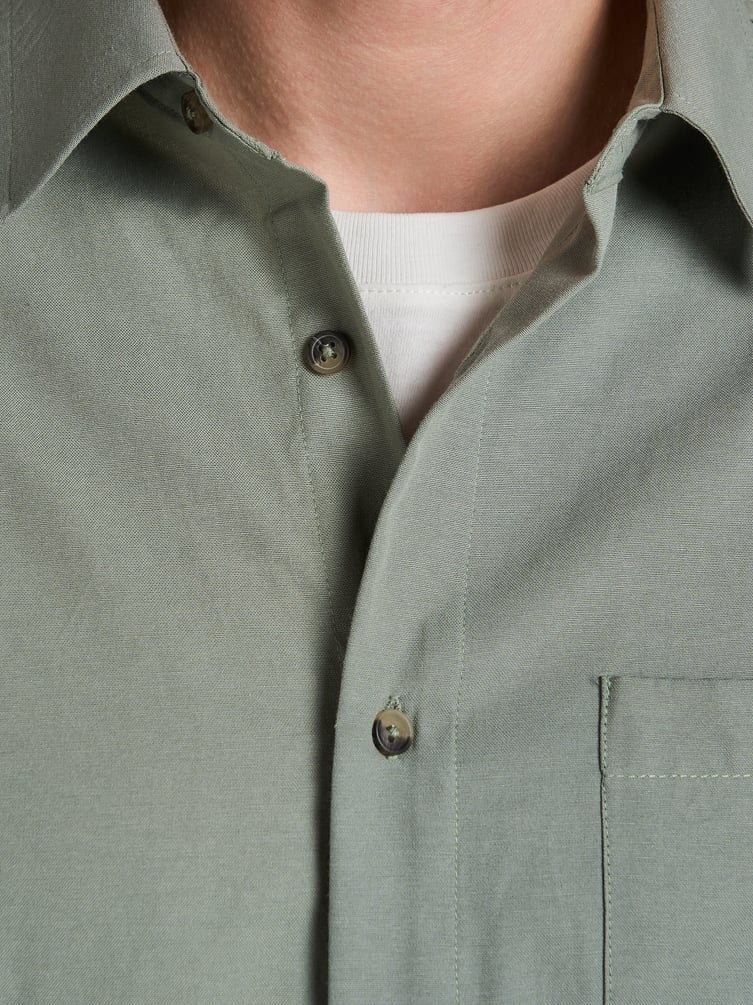 Рубашка повседневная с длинным рукавом