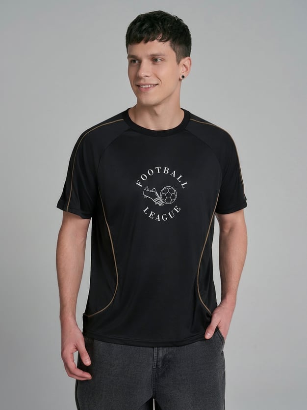 Футболка спортивная с принтом