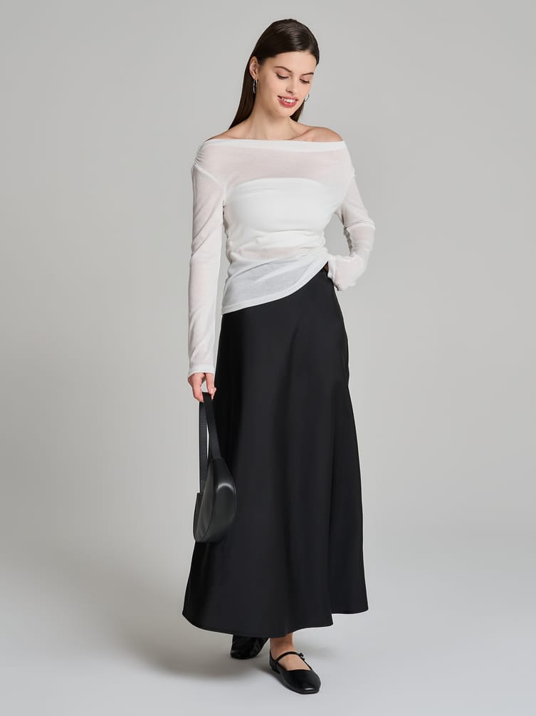 Юбка макси вечерняя