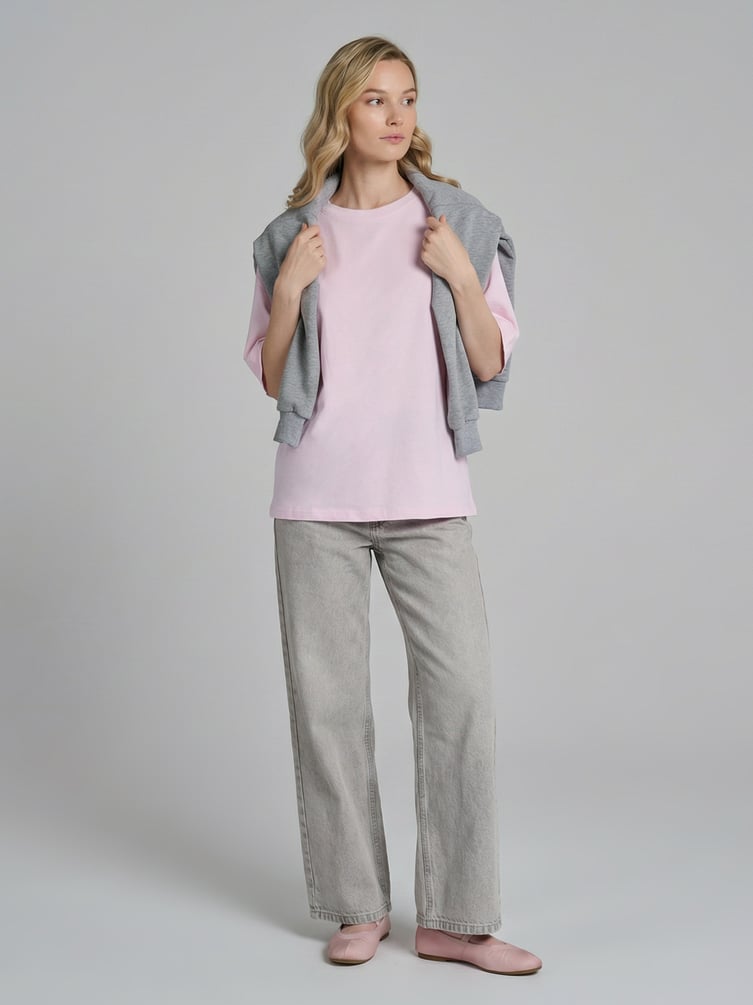 Футболка оверсайз из хлопка