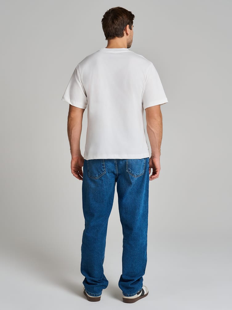 Футболка из хлопка с новогодним принтом