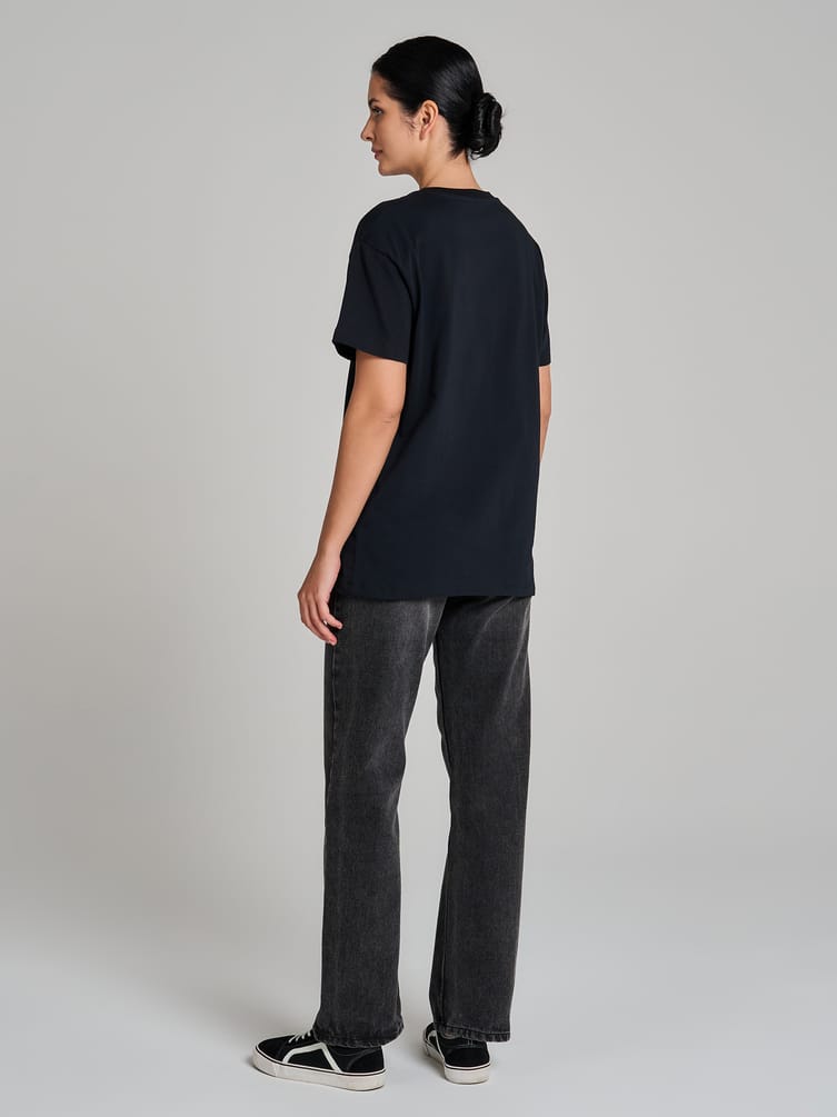 Футболка оверсайз с принтом