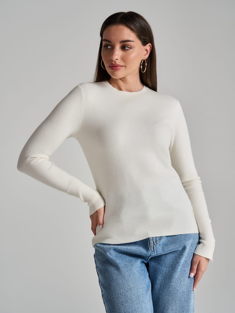 Джемпер трикотажный базовый