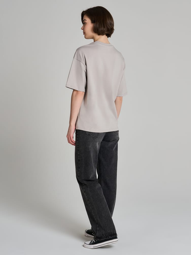 Футболка оверсайз с принтом Мосфильм