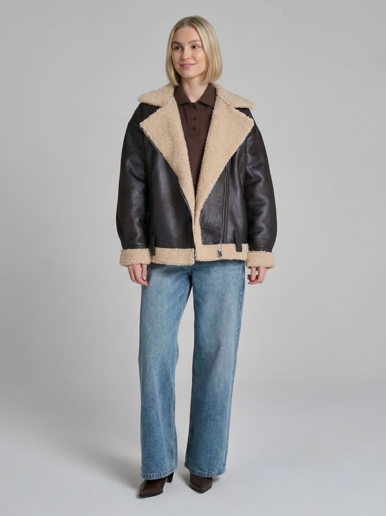 Джинсы Baggy с винтажной стиркой