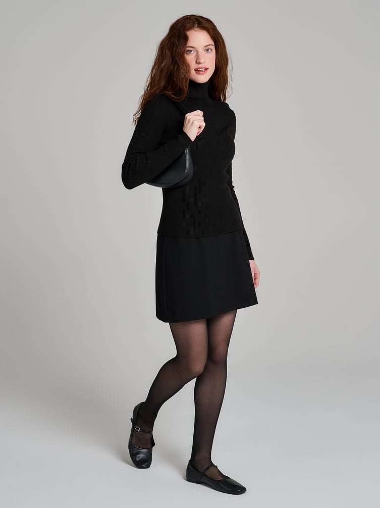 Водолазка лапша с высоким горлом