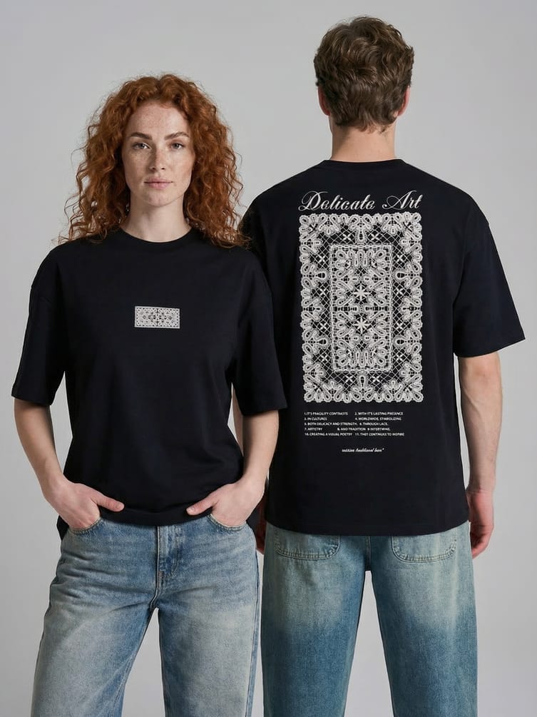 Футболка оверсайз с принтом Russian Vibes