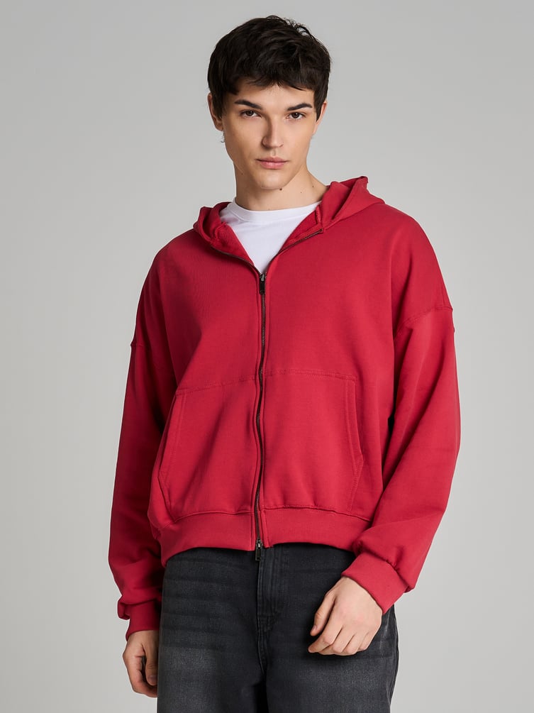 Зип худи толстовка оверсайз