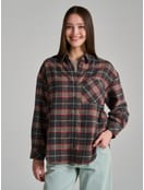 Байковая рубашка в клетку