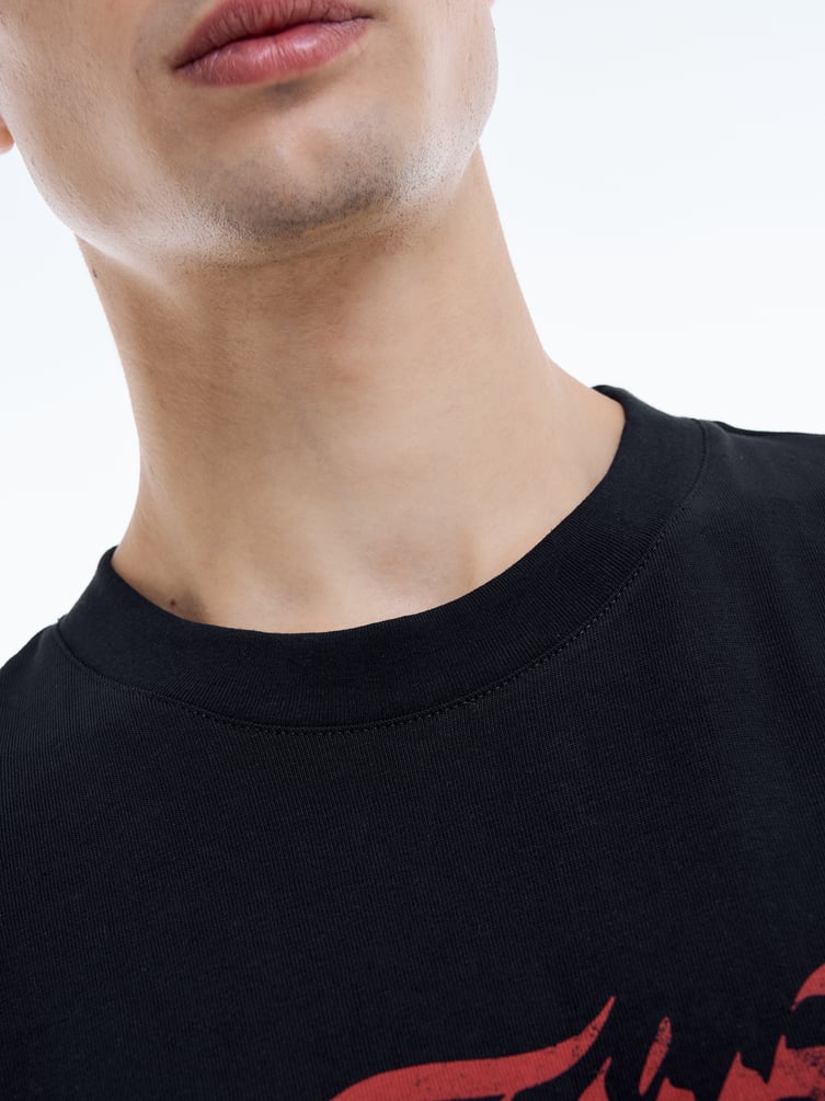 Футболка из хлопка с надписью Destiner