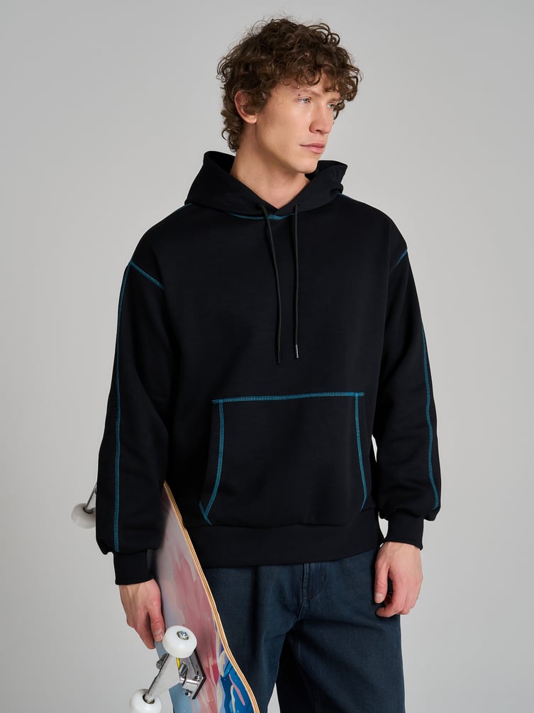 Худи оверсайз спортивное