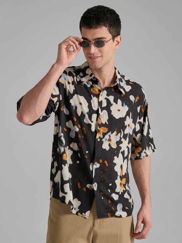 Рубашка летняя с коротким рукавом