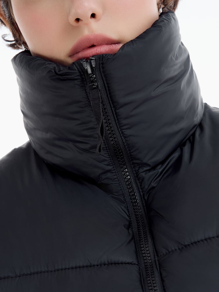 Стеганый жилет без капюшона